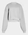 Ser.o.ya Calla Sweatshirt In Heathered Grey