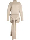 Ser.o.ya Calloway Knitted Dress In Neutrals