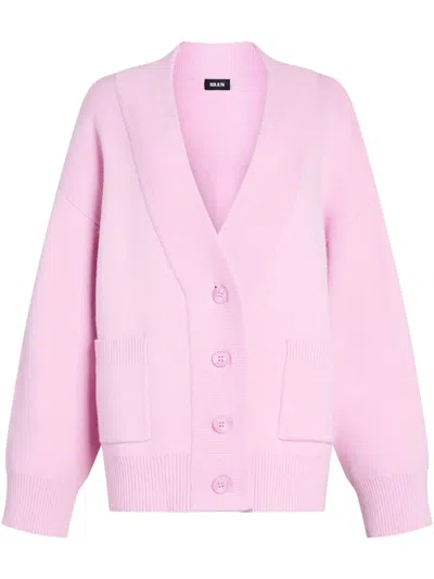Ser.o.ya Carley Cardigan In Ballet Pink