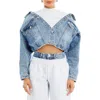 Ser.o.ya Caroline Jacket In Tidal/grey