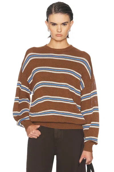 Ser.o.ya Cassian Sweater In Cedarwood Stripe