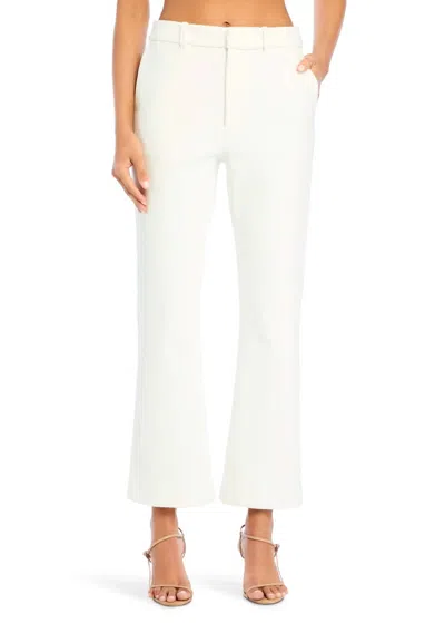 Ser.o.ya Cassidy Flared Pant In Eggshell In White