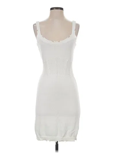 Pre-owned Ser.o.ya Casual Dress In White