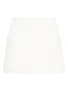 Ser.o.ya Lania Linen Mini Skirt In White