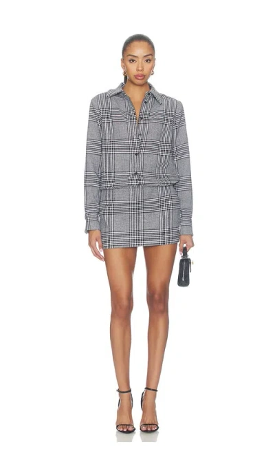 Ser.o.ya Chandler Dress In Glen Check