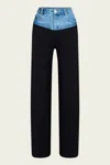 Ser.o.ya Chani Knit Denim Pant