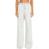 Ser.o.ya Charli Striped Poplin Pants In Pastel Yellow/ice Blue