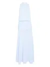 Ser.o.ya Cherry Maxi Dress In Blue