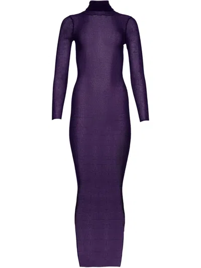Ser.o.ya Christine Midi Dress In Purple