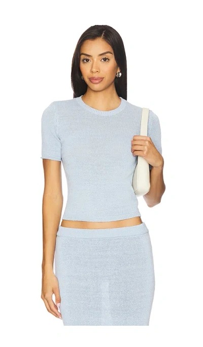 Ser.o.ya Clare Baby Tee In Blue