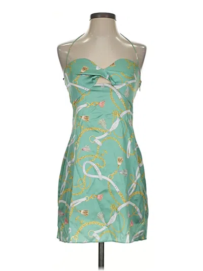 Pre-owned Ser.o.ya Cocktail Dress In Green