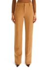 Ser.o.ya Cremello Wool Pant In Camel