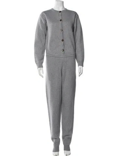 Pre-owned Ser.o.ya Crew Neck Jumpsuit W/ Tags In Gray