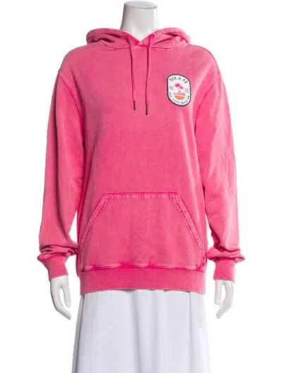 Pre-owned Ser.o.ya Crew Neck Long Sleeve Hoodie In Pink