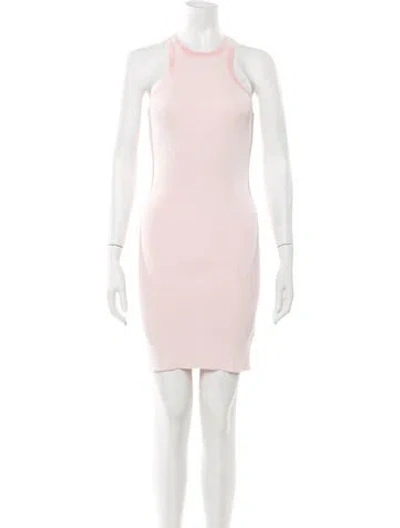 Pre-owned Ser.o.ya Crew Neck Mini Dress W/ Tags In Pink