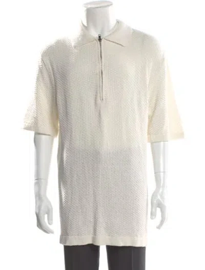 Pre-owned Ser.o.ya Crew Neck Short Sleeve Polo Shirt In Neutral