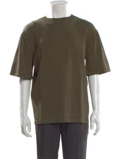 Pre-owned Ser.o.ya Crew Neck Short Sleeve T-shirt In Green
