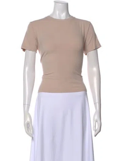 Pre-owned Ser.o.ya Crew Neck Short Sleeve T-shirt In Pink