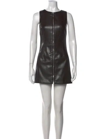 Pre-owned Ser.o.ya Crew Neck Sleeveless Top In Brown
