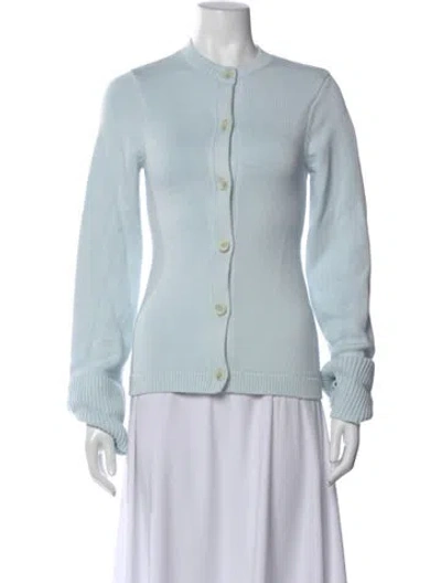 Pre-owned Ser.o.ya Crew Neck Sweater In Blue