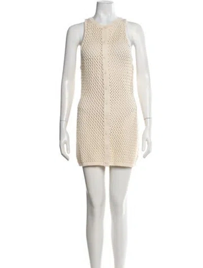 Pre-owned Ser.o.ya Crew Neck Sweater In Neutrals