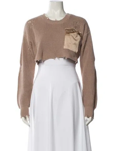 Pre-owned Ser.o.ya Crew Neck Sweater W/ Tags In Blue