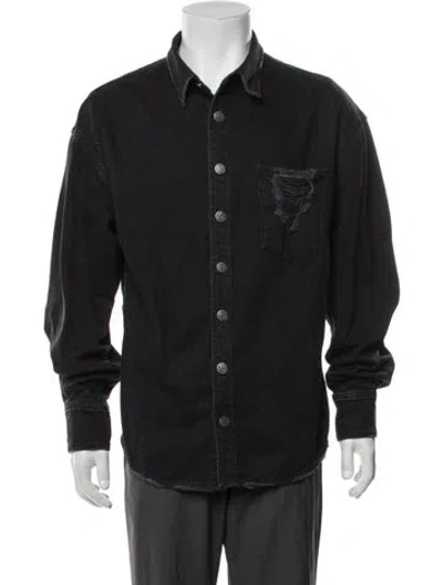 Pre-owned Ser.o.ya Denim Jacket In Black