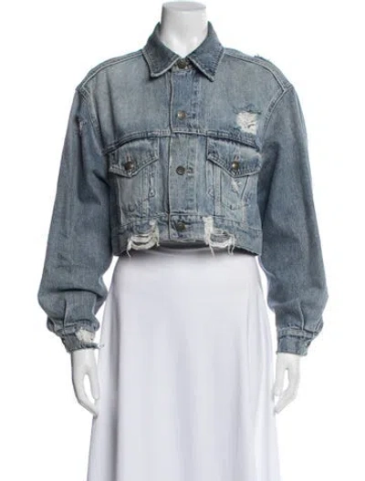 Pre-owned Ser.o.ya Denim Jacket In Blue