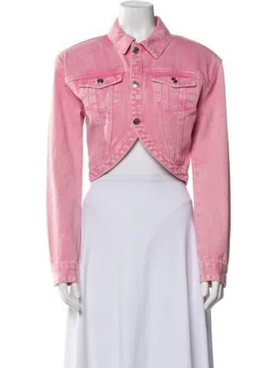 Pre-owned Ser.o.ya Denim Jacket In Pink