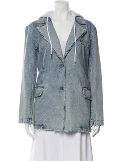 Pre-owned Ser.o.ya Denim Jacket W/ Tags In Blue