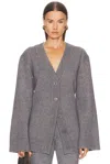 Ser.o.ya Denise Cardigan In Gray