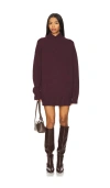 Ser.o.ya Dessa Chunky Knit Sweater In Wine