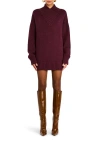 Ser.o.ya Dessa Chunky Knit Sweater In Merlot