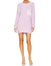 Ser.o.ya Devin Sweater Dress In Lavender In Purple