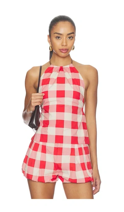 Ser.o.ya Deza Top In Red