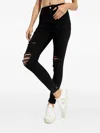 Ser.o.ya Distressed Jeans In Black
