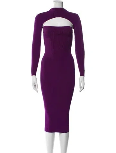 Pre-owned Ser.o.ya Dress Set In Purple