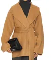 Ser.o.ya Dulcetta Coat In Camel In Brown