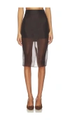 Ser.o.ya Elda Skirt In Burgundy