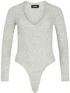 Ser.o.ya Elena Bodysuit In Grey