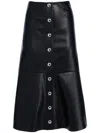 Ser.o.ya Elin Vegan Leather Skirt In Black