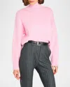 Ser.o.ya Elsa Turtleneck Sweater In Ballet Pink