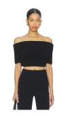Ser.o.ya Emory Top In Black