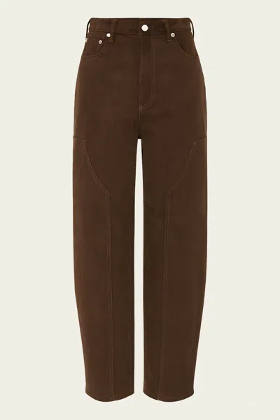 Ser.o.ya Fabi Corduroy Pant In Slate Brown