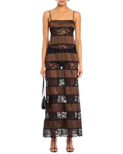 Ser.o.ya Seroya Faye Dress In Brown