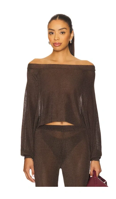 Ser.o.ya Felicity Top In Brown