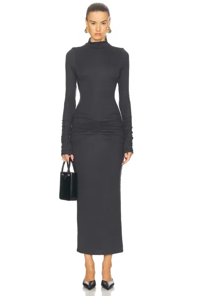 Ser.o.ya Fina Dress In Charcoal