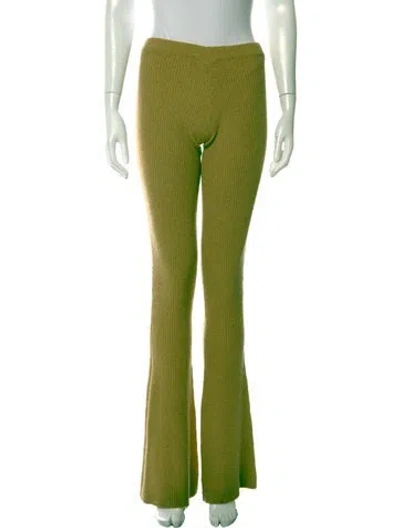 Pre-owned Ser.o.ya Flared Pants In Green