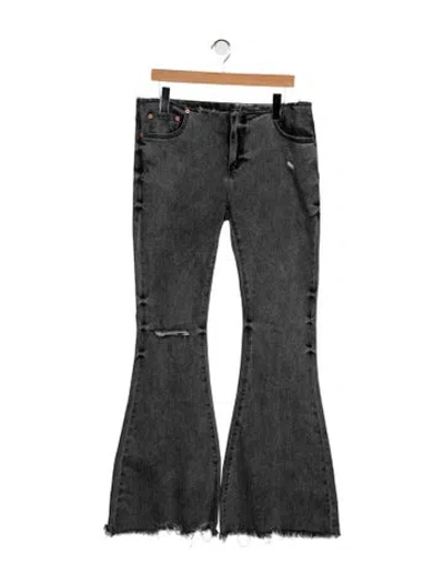 Pre-owned Ser.o.ya Flared Pants In Grey