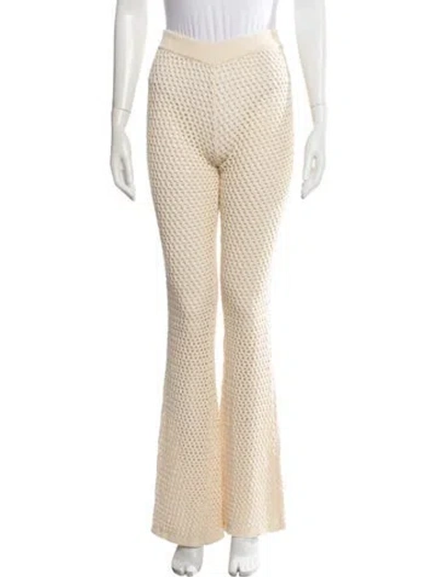 Pre-owned Ser.o.ya Flared Pants In Neutral